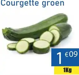 Courgette groen