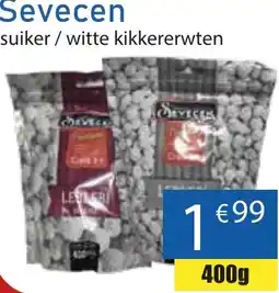 Sevecen suiker / witte kikkererwten