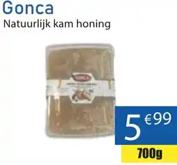 Gonca Natuurlijk kam honing