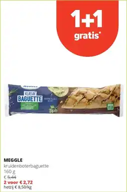 Spar MEGGLE kruidenboterbaguette 160 g aanbieding