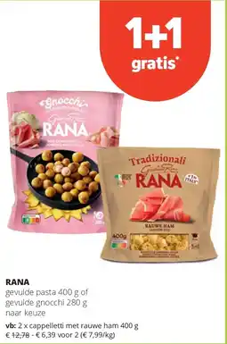 Spar RANA gevulde pasta 400 g aanbieding