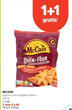 Spar McCAIN special oven klassieke frieten 700 g aanbieding