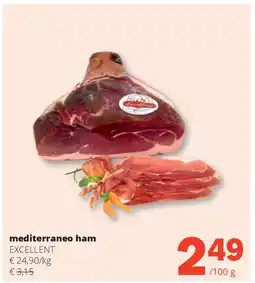 Spar mediterraneo ham EXCELLENT aanbieding