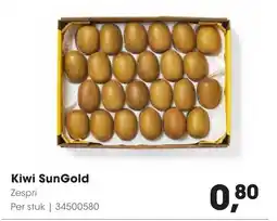 Hanos Kiwi SunGold aanbieding