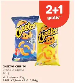 CHEETOS CHIPITO cheese 125 g