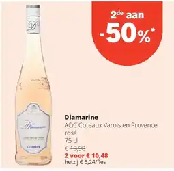 Spar Diamarine AOC Coteaux Varois en Provence rosé 75 cl aanbieding