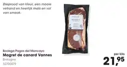 Bodega Pagos del Moncayo Magret de canard Vannes