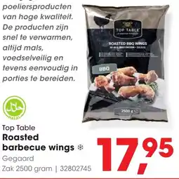 Top Table Roasted barbecue wings