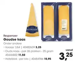 Hanos Reypenaer goudse kaas aanbieding