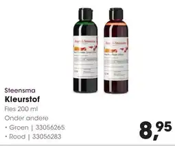Hanos Steensma Kleurstof aanbieding