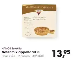 Hanos Hanos selektie notenmix appeltaart aanbieding