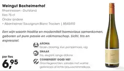 Hanos Weingut Boxheimerhof aanbieding