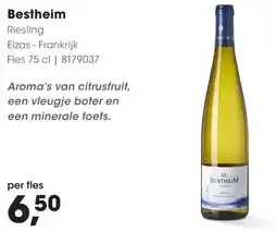 Hanos Bestheim Riesling aanbieding