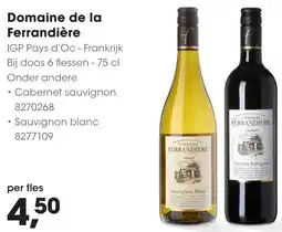 Hanos Domaine de la Ferrandière aanbieding