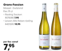Hanos Grans-Fassian aanbieding