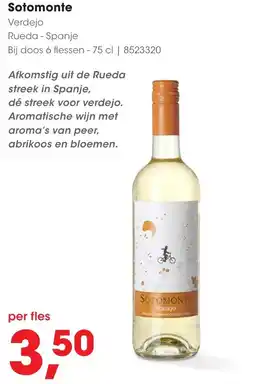 Hanos Sotomonte aanbieding