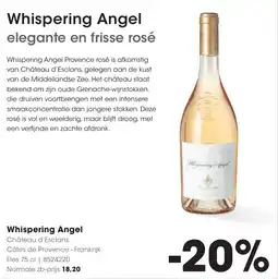 Hanos Whispering Angel aanbieding