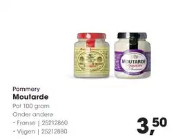 Hanos Pommery Moutarde aanbieding