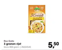 Riso Gallo 3 granen rijst