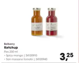 Hanos Belberry Ketchup aanbieding