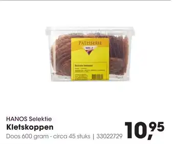 Hanos Hanos selektie kletskoppen aanbieding