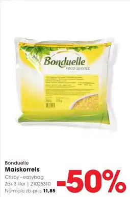 Hanos Bonduelle maiskorrels aanbieding