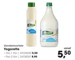 Hanos Vandemoortele yogorette aanbieding