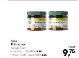 Hanos Knorr Primerba aanbieding