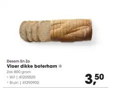Desem en zo vloer dikke boterham