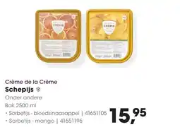 Hanos Crème de la Crème Schepijs aanbieding