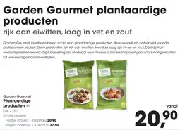Hanos Garden gourmet plantaardige producten aanbieding