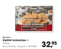 Hanos Beckers Kipfilet krokantjes aanbieding