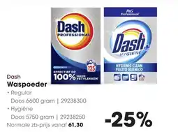 Hanos Dash waspoeder aanbieding