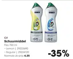 Hanos Cif Schuurmiddel aanbieding