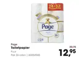 Hanos Page Toiletpapier aanbieding