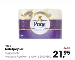 Hanos Page Toiletpapier aanbieding