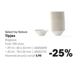 Hanos Select by nature tipjes aanbieding