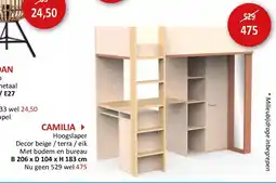 Weba CAMILIA aanbieding