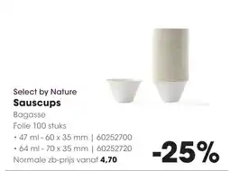 Hanos Select by nature sauscups aanbieding