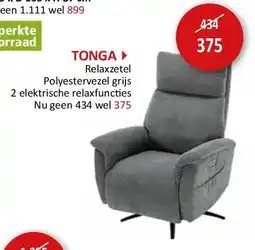 Weba TONGA aanbieding