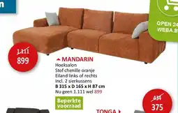 Weba MANDARIN aanbieding