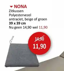 Weba NONA aanbieding