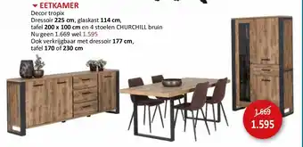 Weba EETKAMER aanbieding