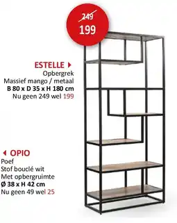 Weba ESTELLE aanbieding