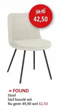 Weba FOUND aanbieding