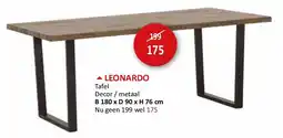Weba LEONARDO aanbieding