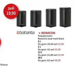 Weba NEWICON aanbieding