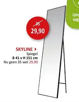 Weba SKYLINE aanbieding
