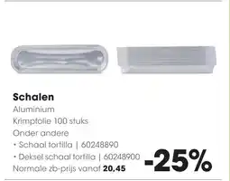Hanos Schalen aanbieding