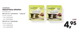 Hanos LabelFresh HACCP Easy etiketten aanbieding